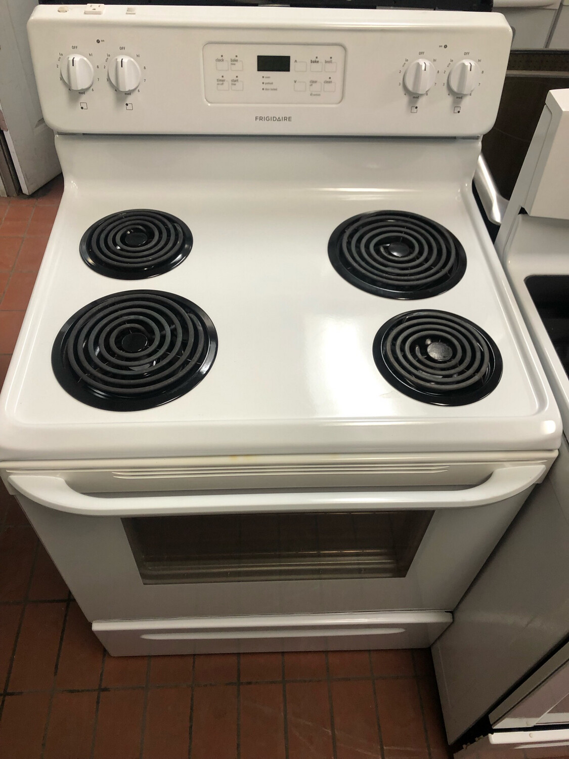 Frigidaire Self-Clean, Coil-Top Range