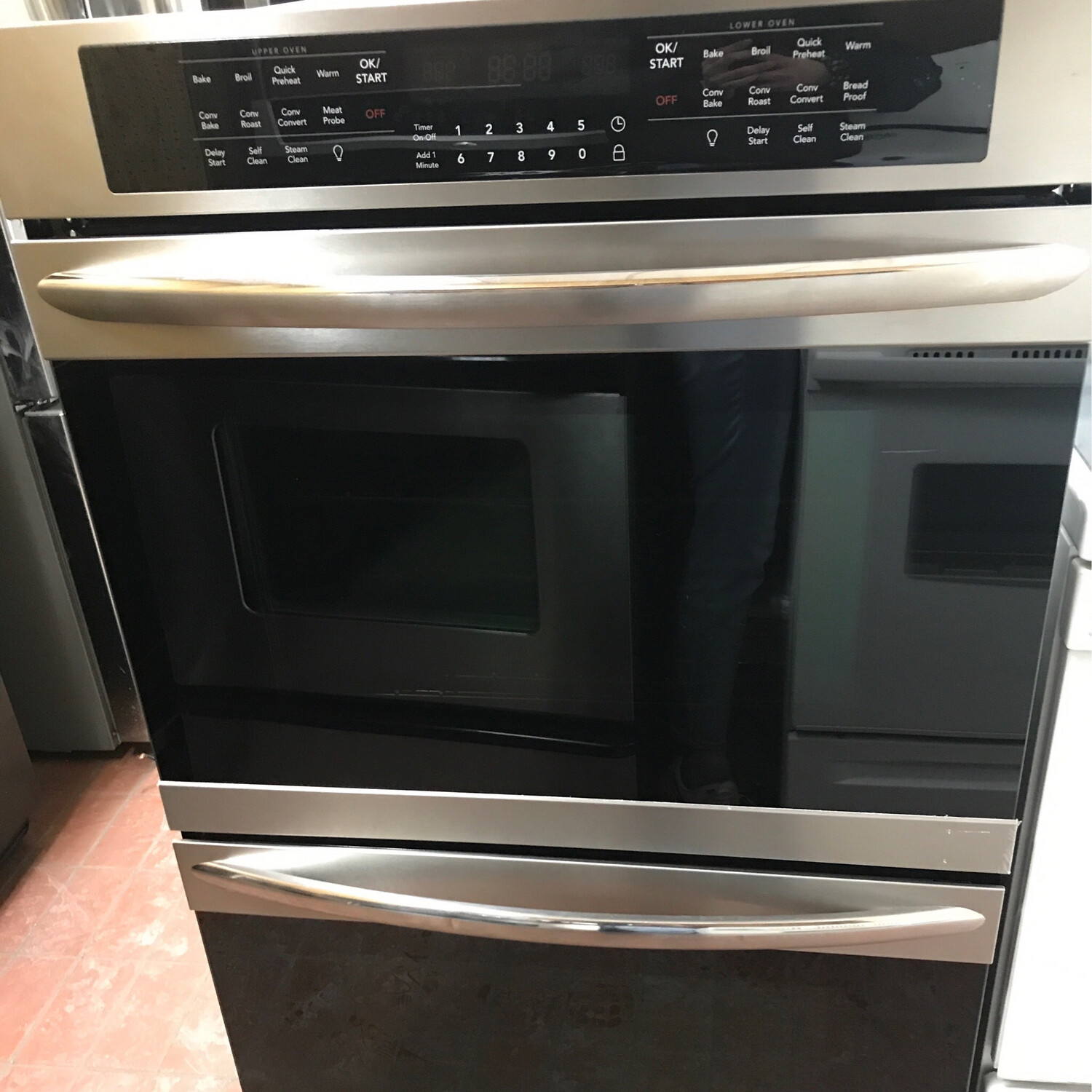 Frigidaire Self-Clean, Convection, Double Wall Oven, 10.2 Cu.Ft