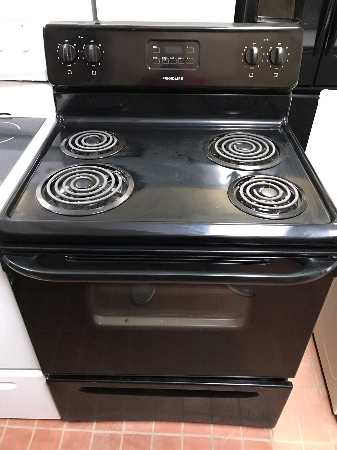 Frigidaire Self-Cleaning, Coil-Top Range, 4.8 Cu.Ft