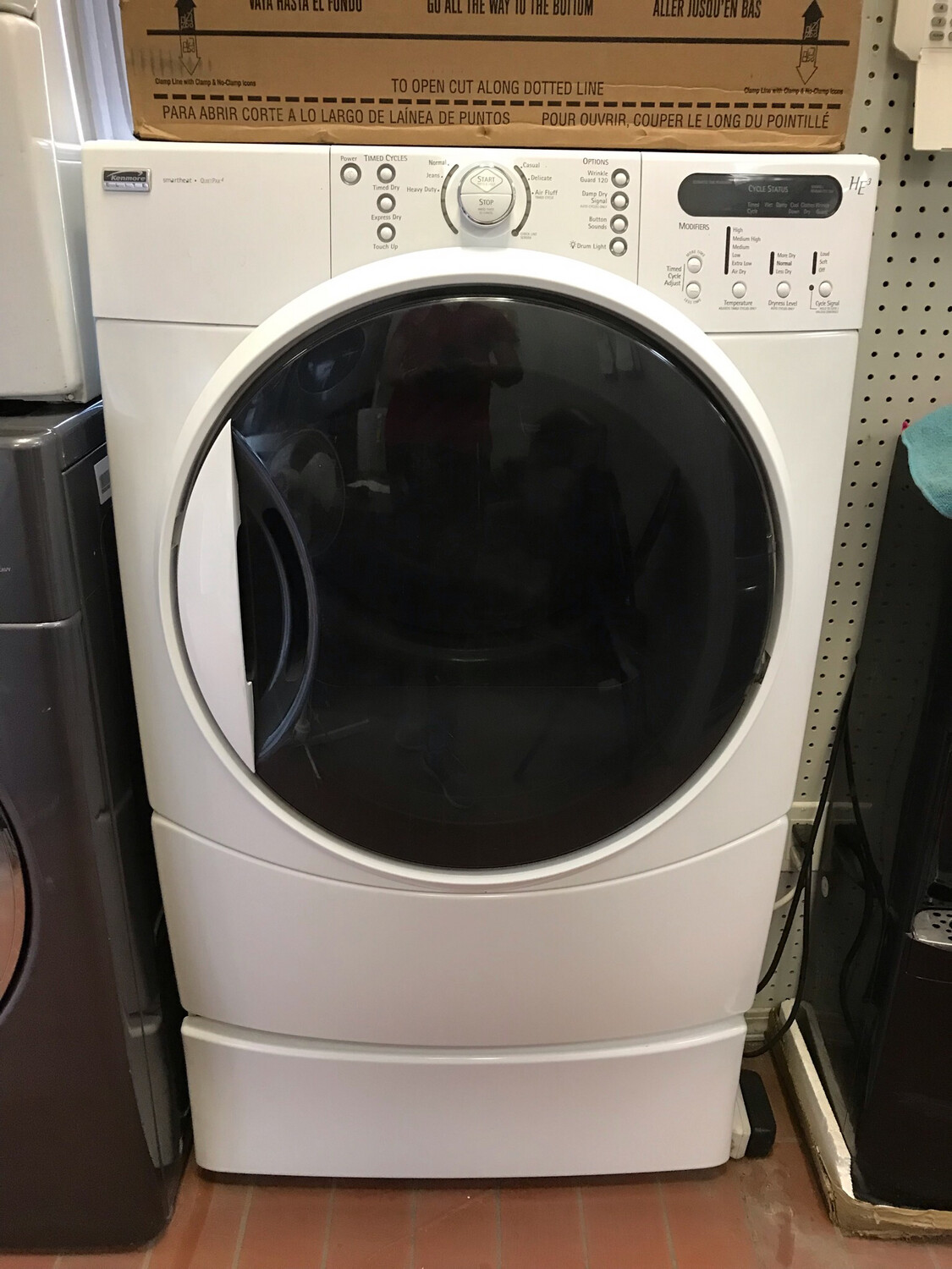 Kenmore Front-Load Dryer W/ Pedestal