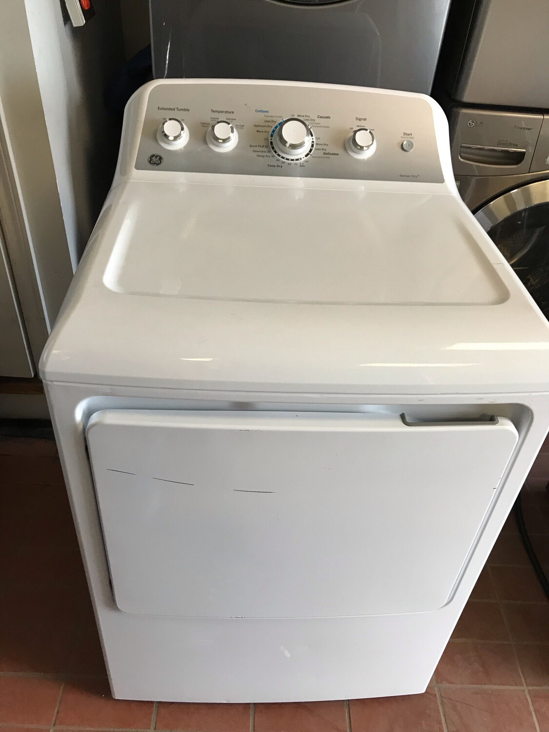 GE Front-Load Dryer, 7.2 Cu.Ft