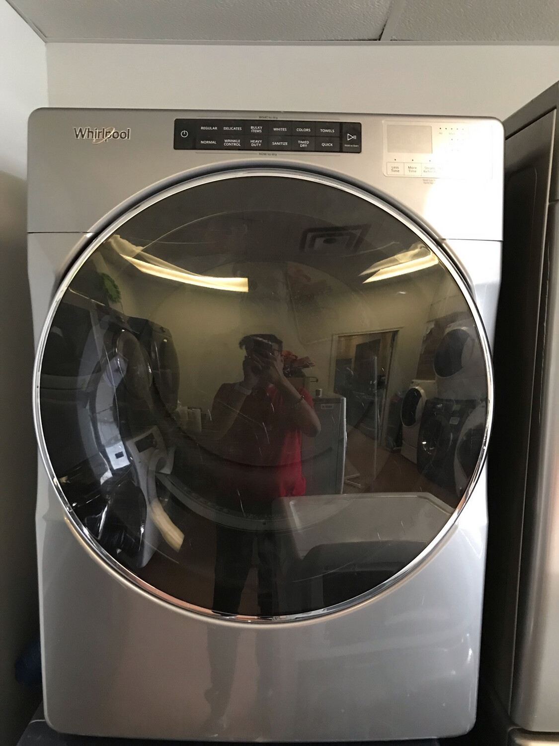 Whirlpool Front-Load Steam Dryer, 7.4 Cu.Ft  | RETAIL: $1249.99