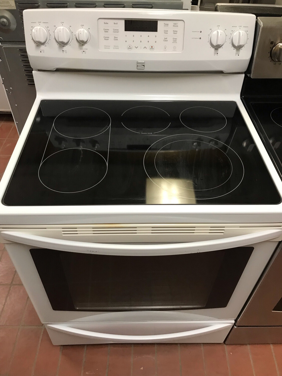 Kenmore Self-Cleaning, Convection, Glass-Top Range