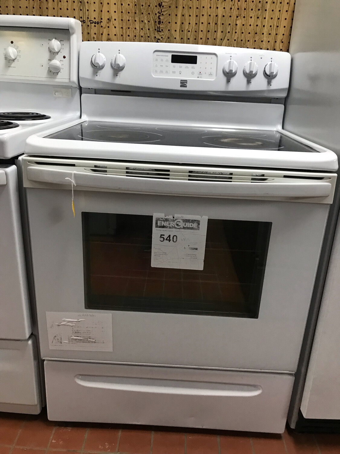 Kenmore Freestanding Glass-Top Range