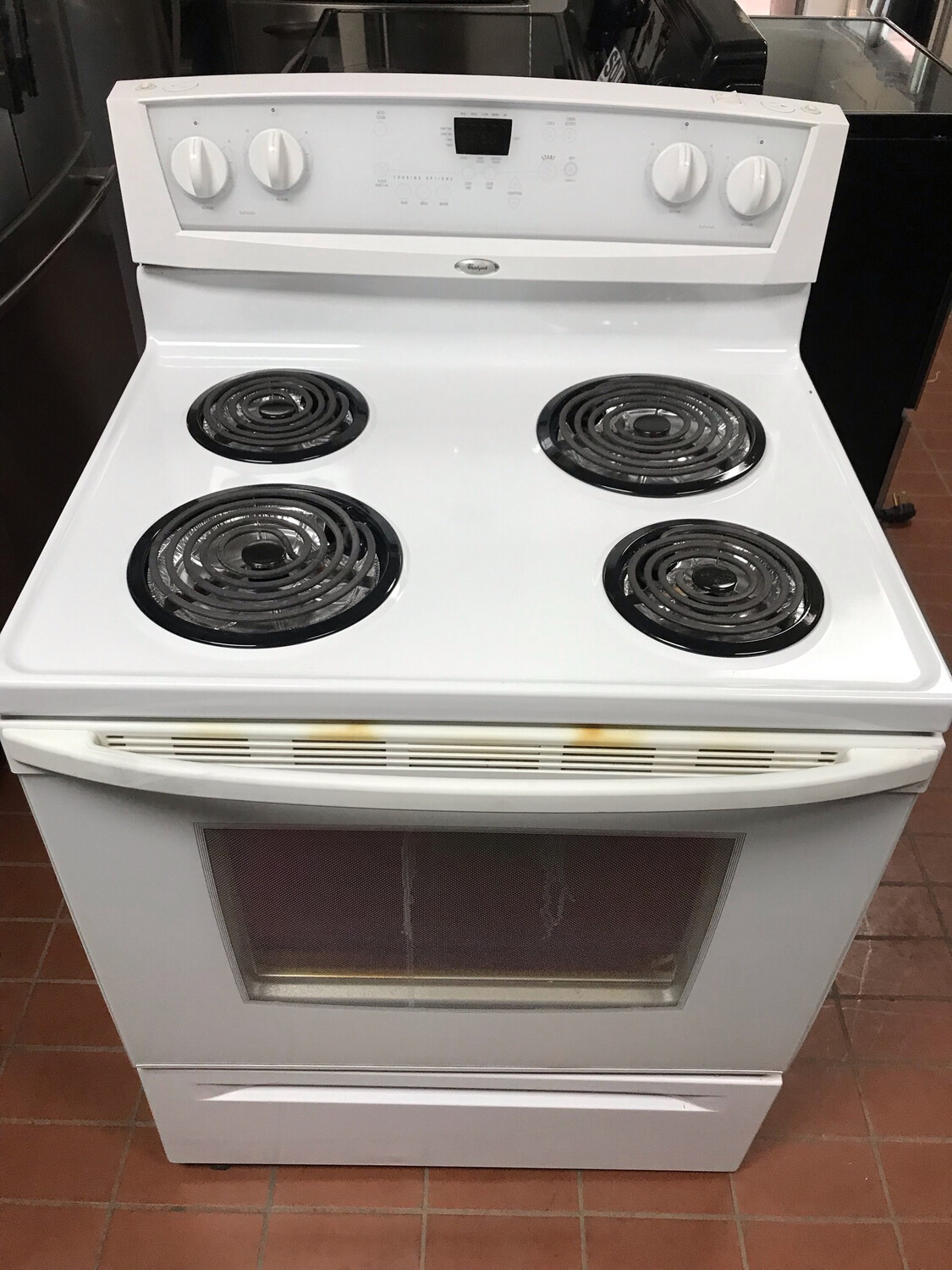 Whirlpool Electric Coiled Range