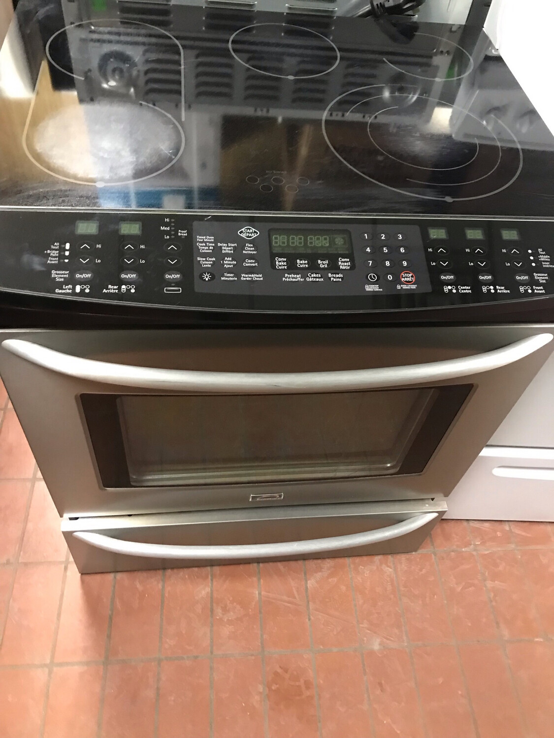 Kenmore Glass Top-Range