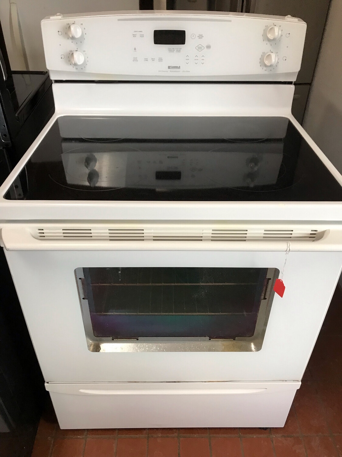 Kenmore Glass-Top Range