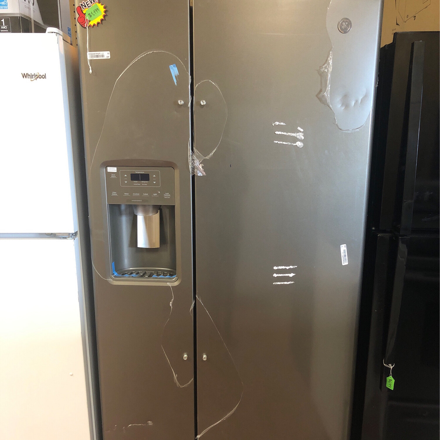GE GSS23GMPES Side by Side Refrigerator