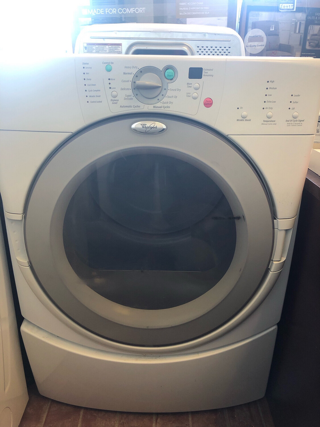 Whirlpool Front Load Dryer YGEW9200LW0