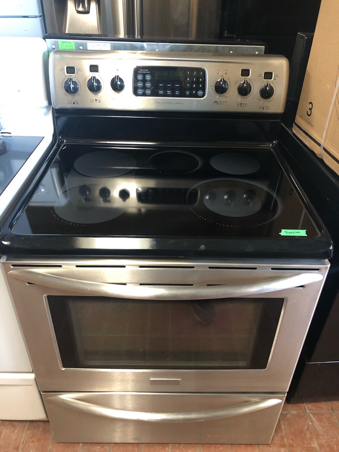 Frigidaire Professional Glass-Top Range CPLEF398CCD