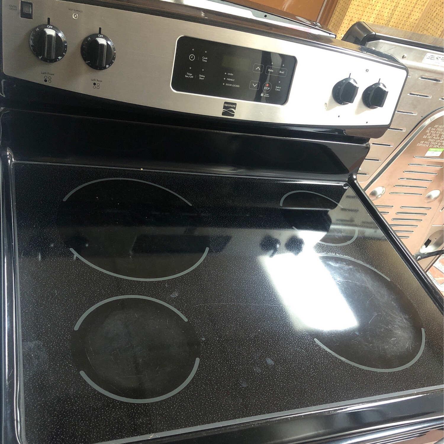 KENMORE GLASSTOP STOVE