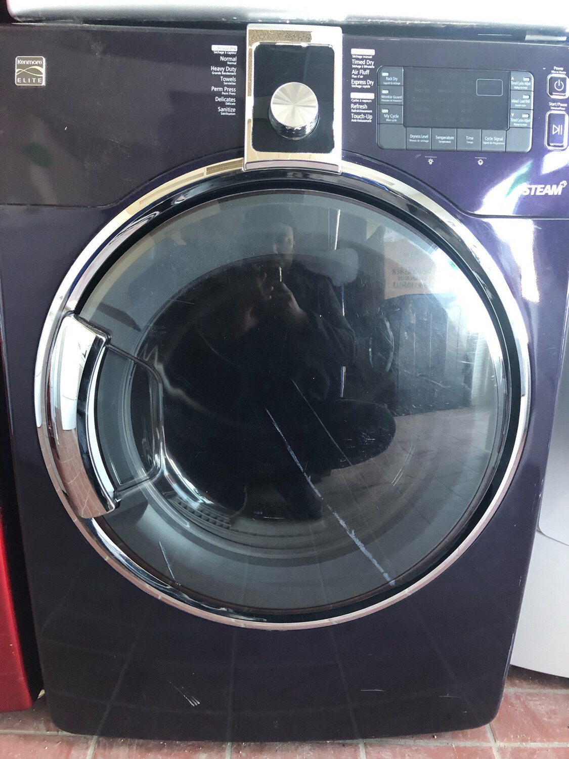 Kenmore Elite Front Load Steam Dryer