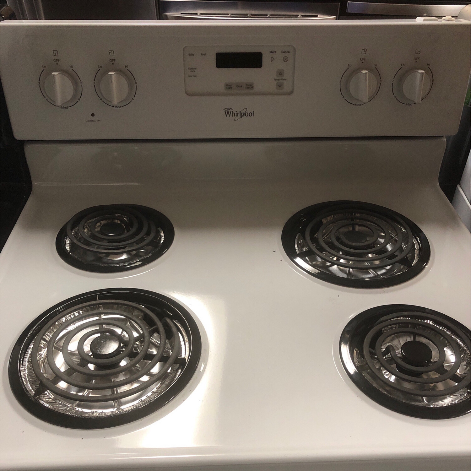 Whirlpool 30" Freestanding Coil-Top Range YWFC150M0EW0