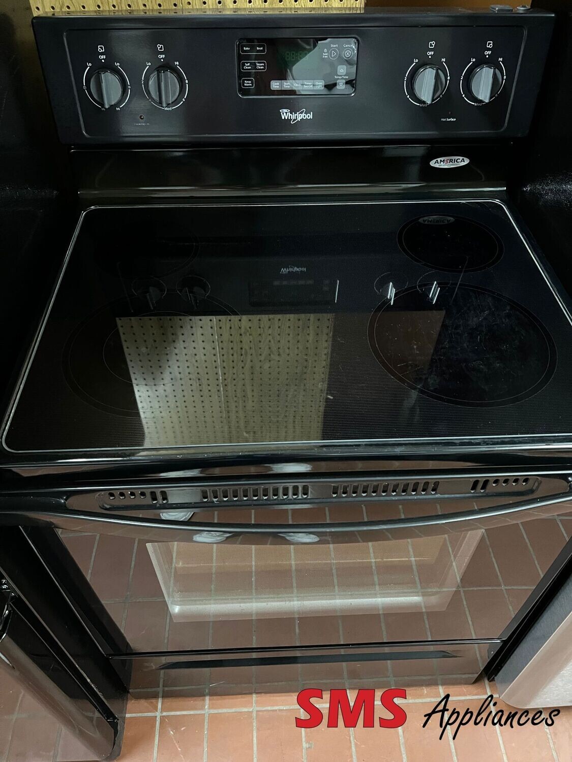 Whirlpool All Black Stove