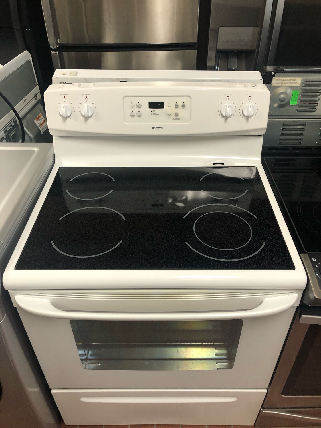 Kenmore Glass Top Range
