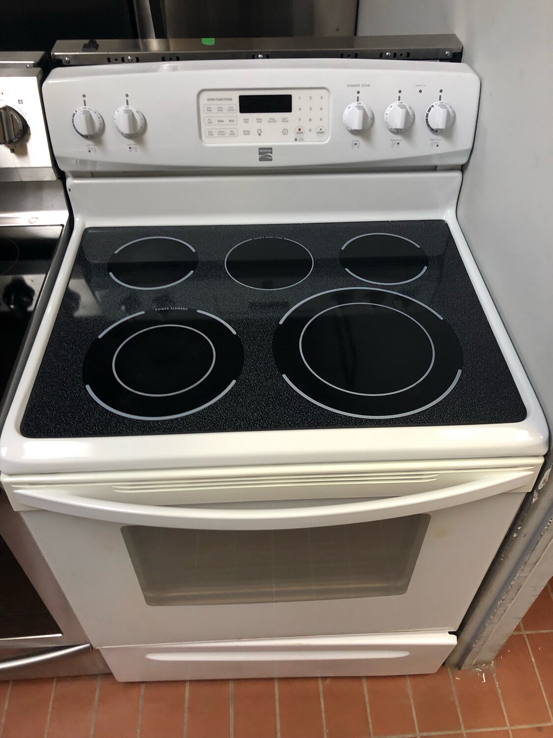 Kenmore Glass Top Range