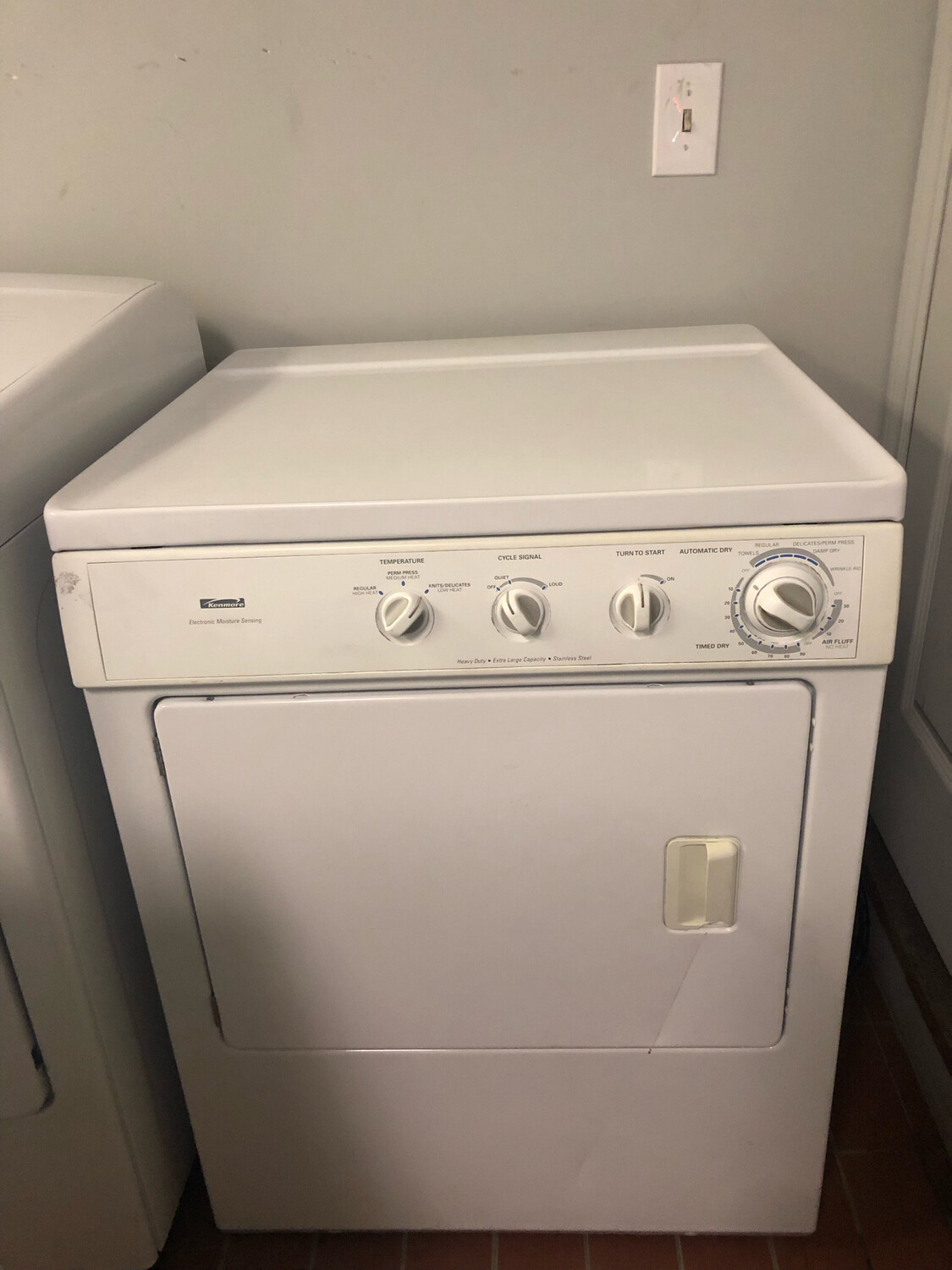 Kenmore Front Load Dryer