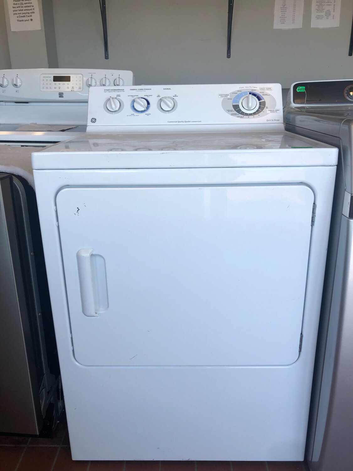 GE Front Load Dryer PBSR485ED1WW