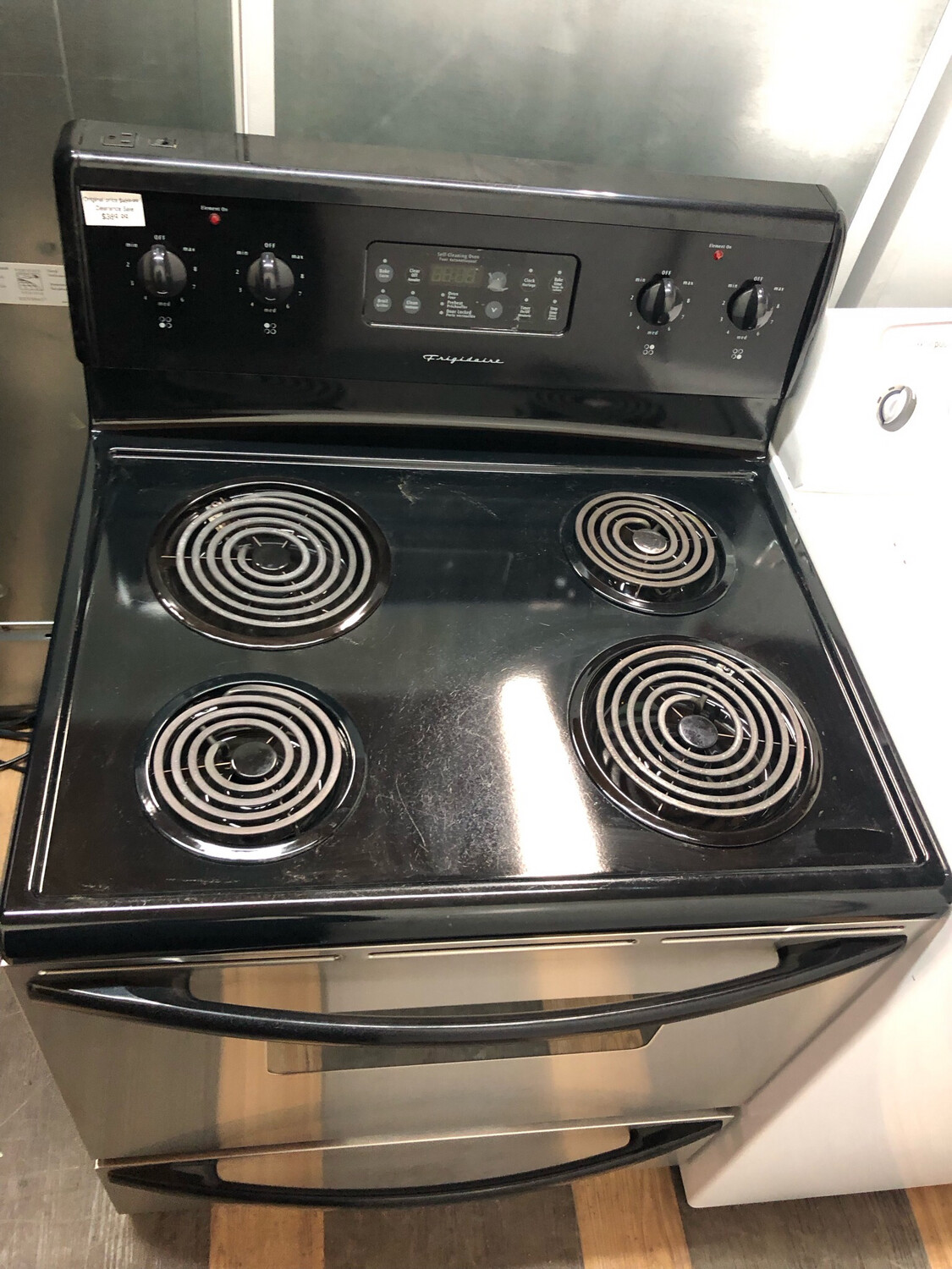 Frigidaire Coiled Top Stove CFEF357BC3