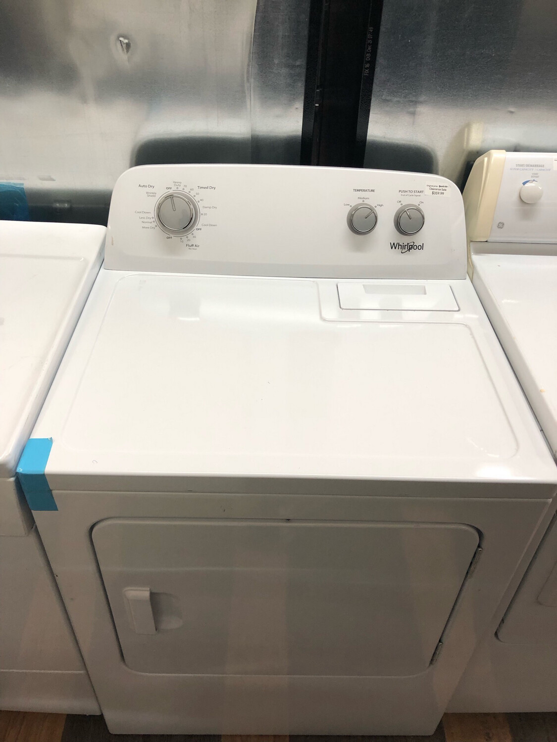 Whirlpool Front Load Dryer YWED4850HW0