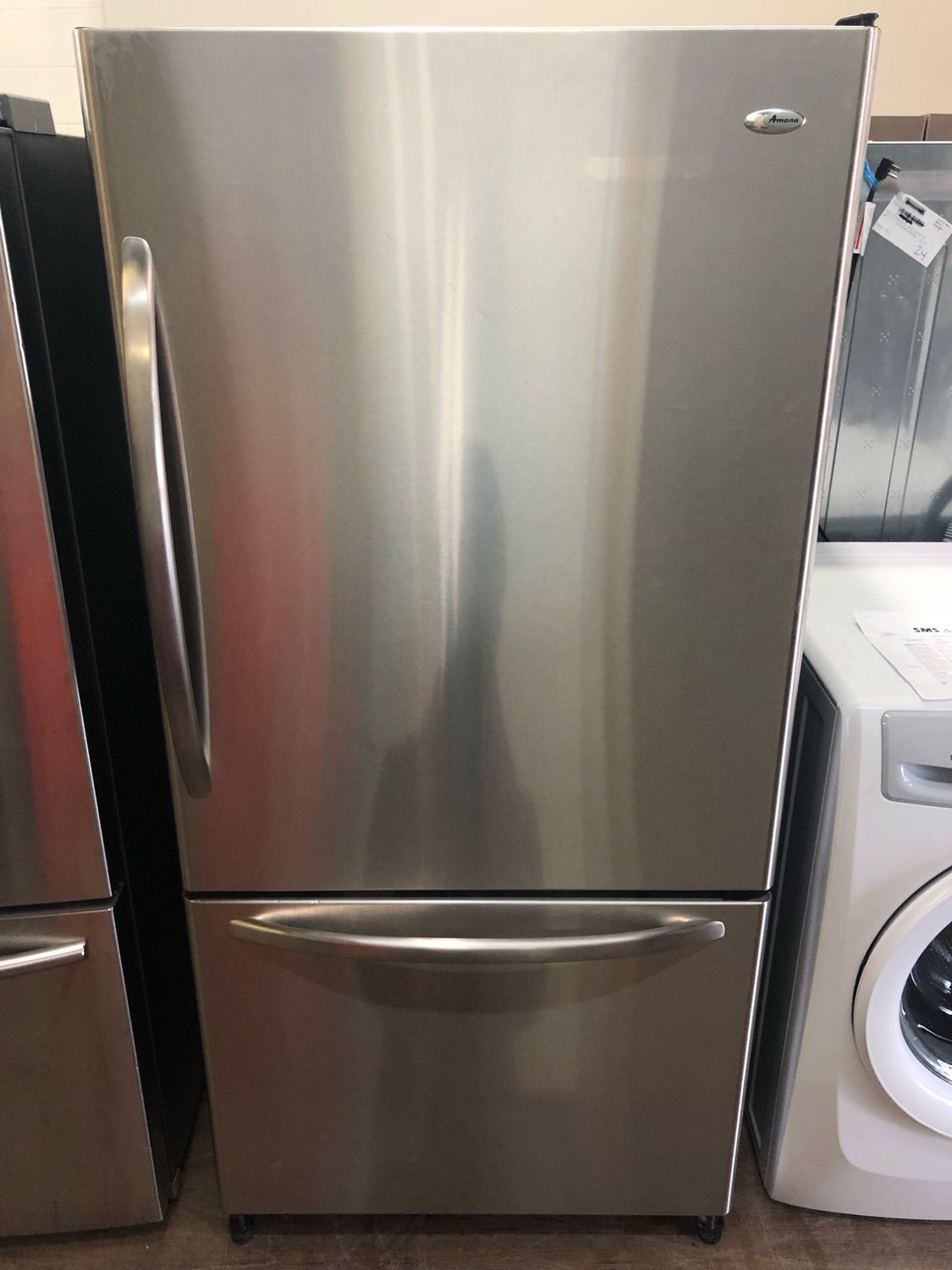Amana 21.9 Cu. Ft. Bottom Mount Refrigerator ABR2227FES