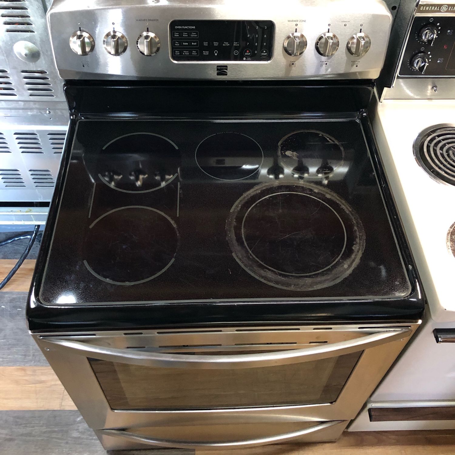 Kenmore Glass Top Range
