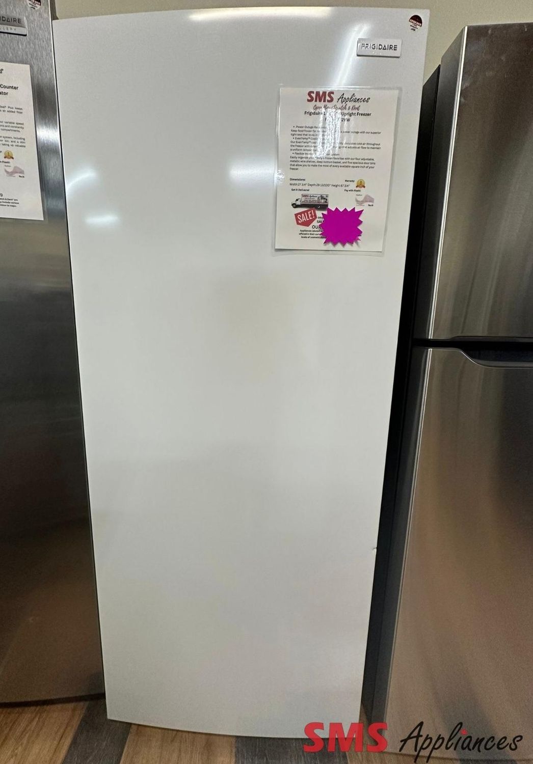 Open Box - Scratch & Dent Frigidaire 15.5 Cu. Ft. All 28" Freezer FFFU16F2VW