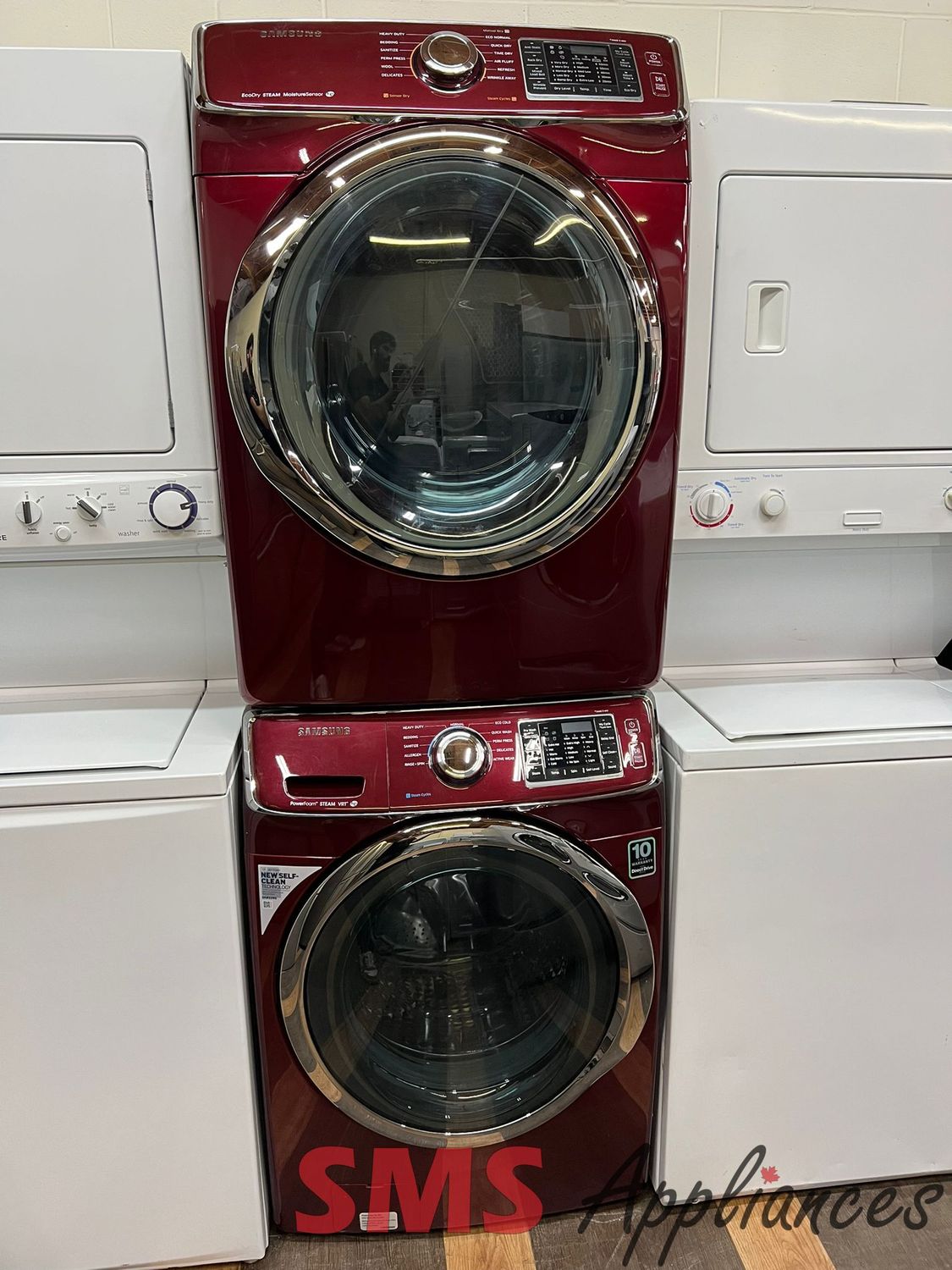 Samsung Washer Dryer Set WF42H550AF