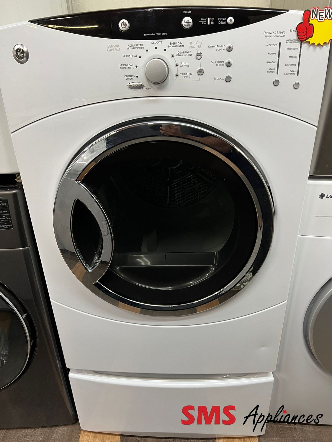 GE Dryer- DCVH515EFWW