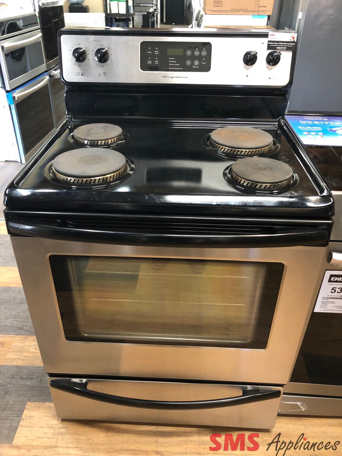 Frigidaire Coil Top Stove CFEF355FCE