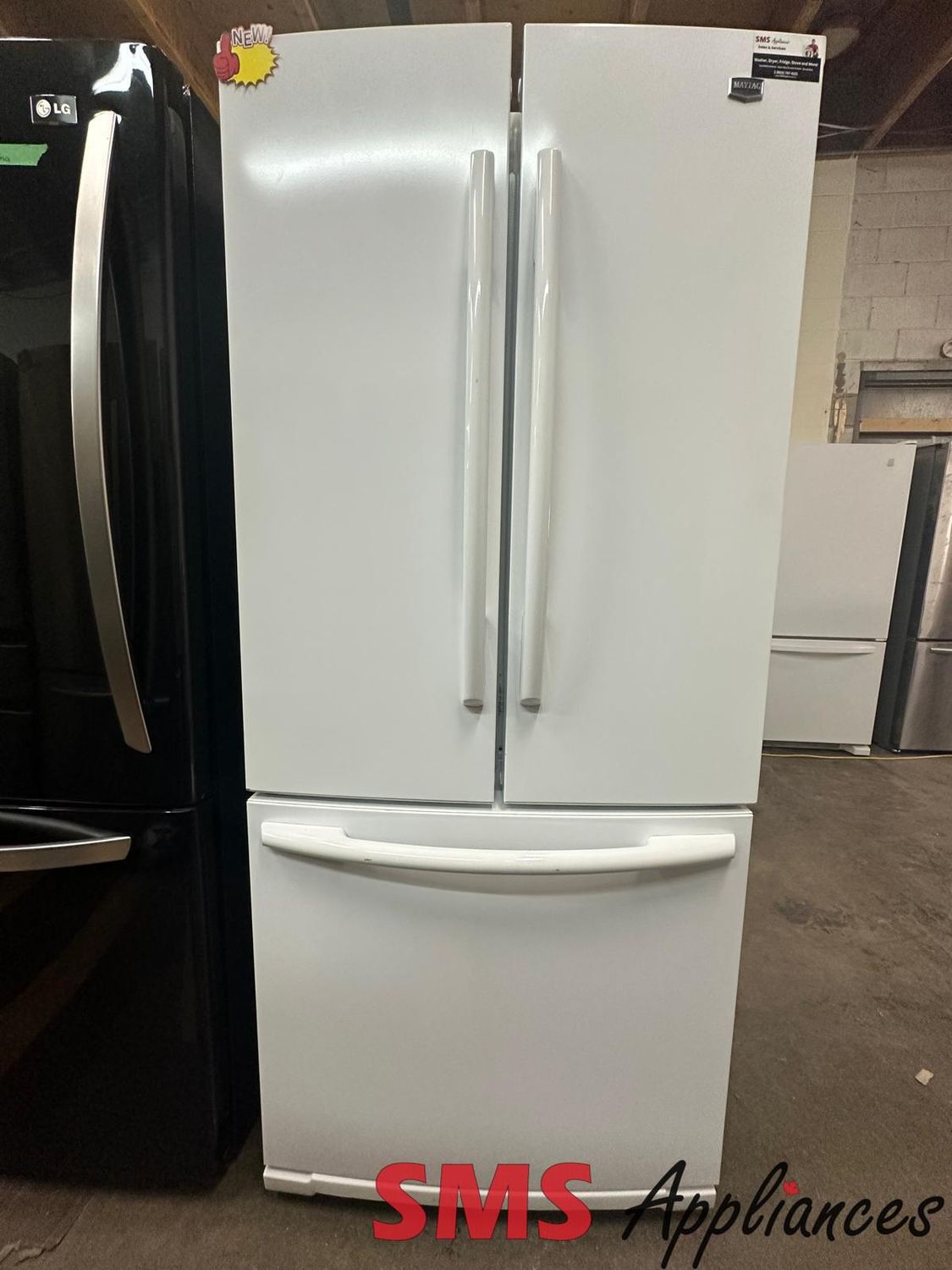 Maytag French Door Refrigerator, 30 inch Width MFB2055YEW