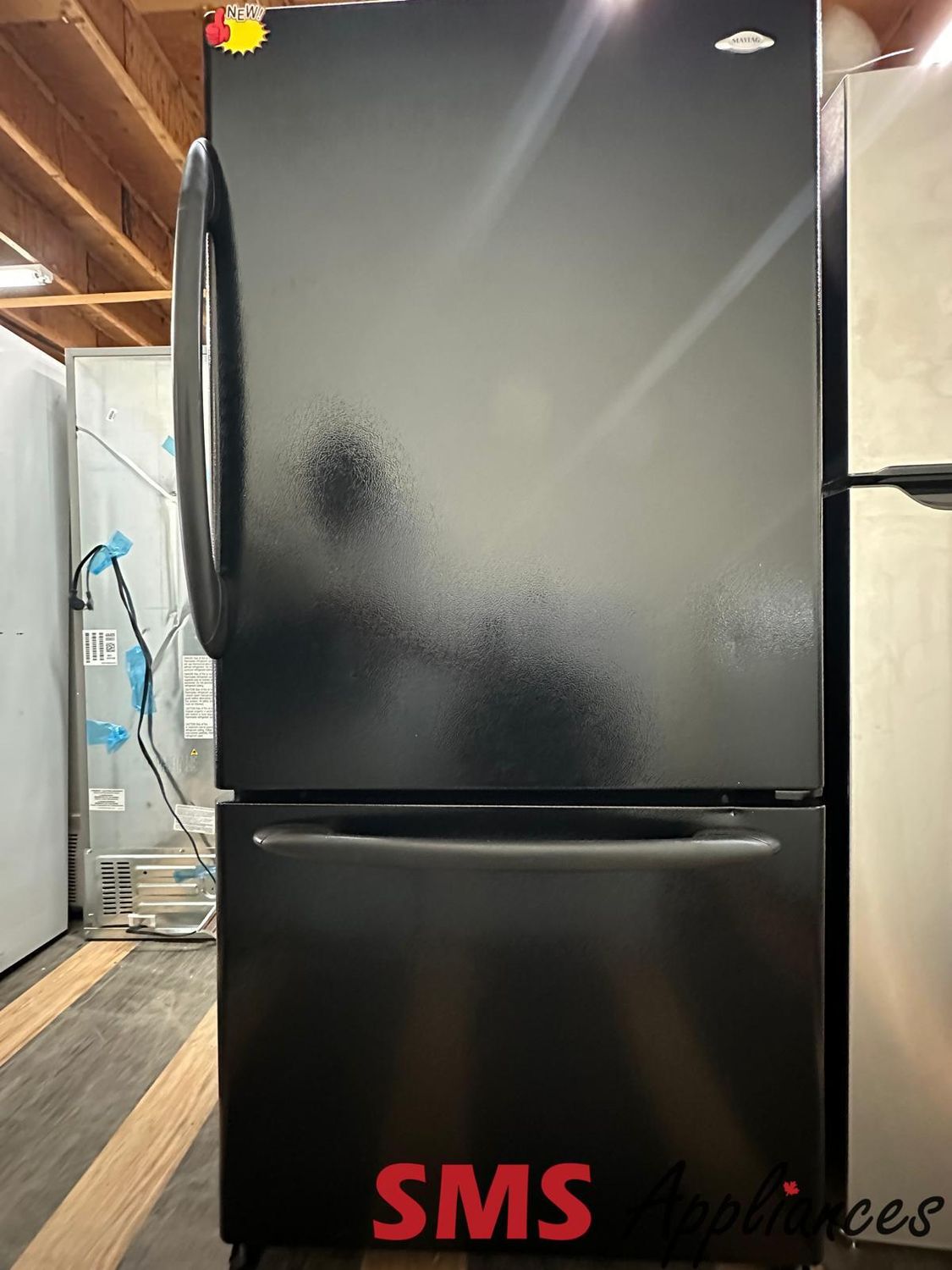 Maytag MBF2256KEB Bottom Freezer Refrigerator MBF2256KEB 33"