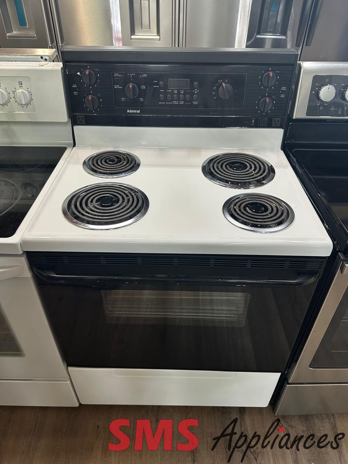Admiral coil-top stove ABP34500