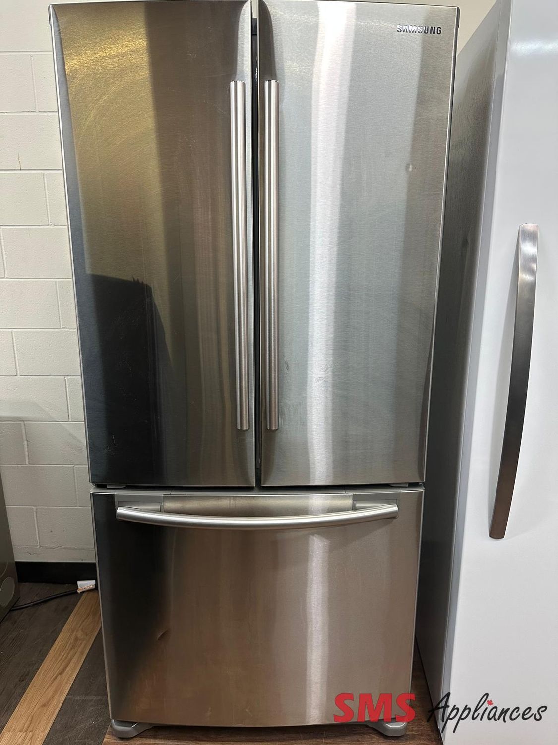 Samsung  33" French Door Refrigerator  RF18HFENBSR