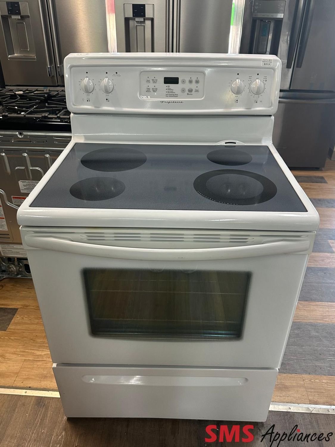 Frigidaire 30" white stove