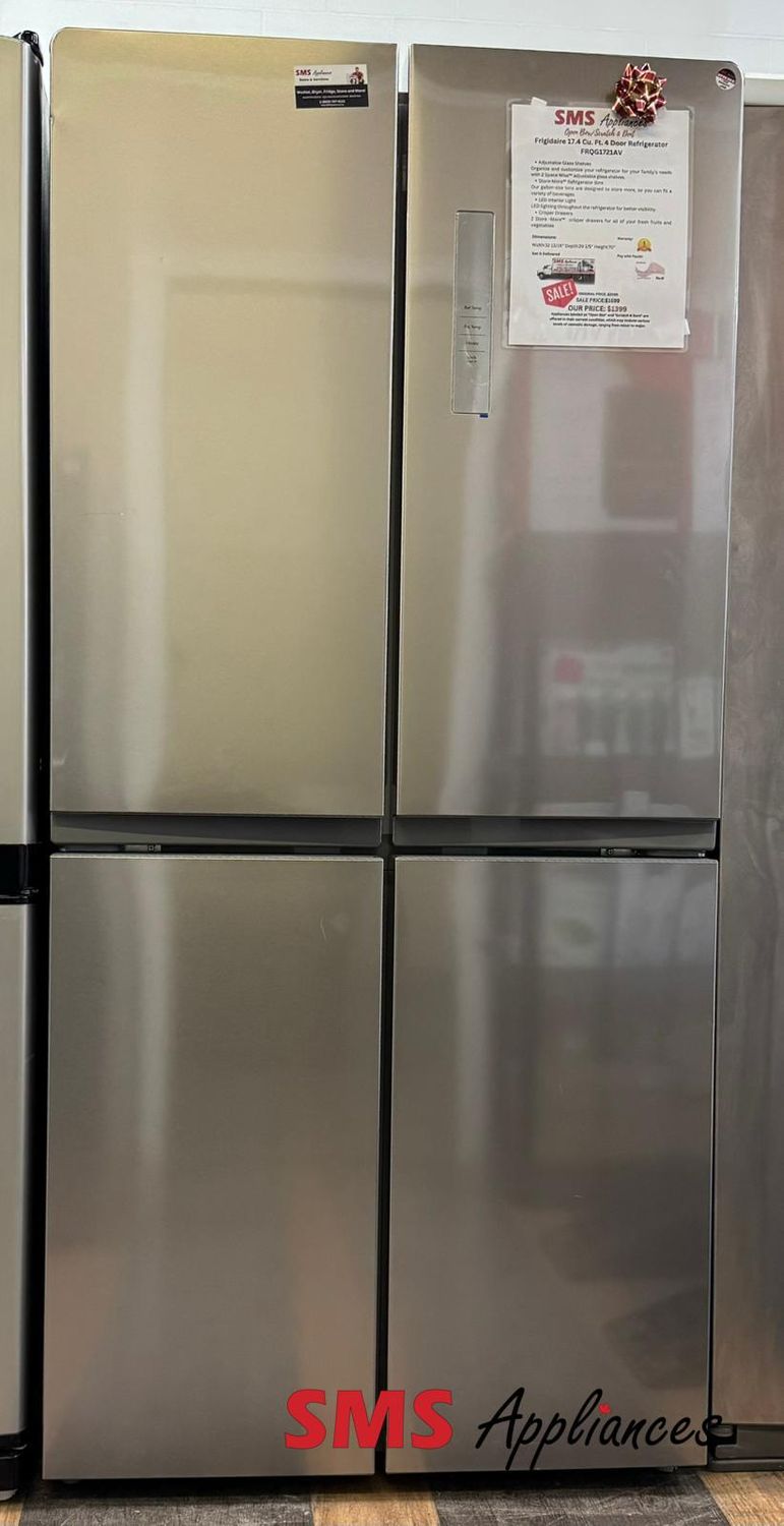 OPEN BOX - Scratch & Dent, FRIGIDAIRE 33"- 4 Door Refrigerator, FRQG1721AV
