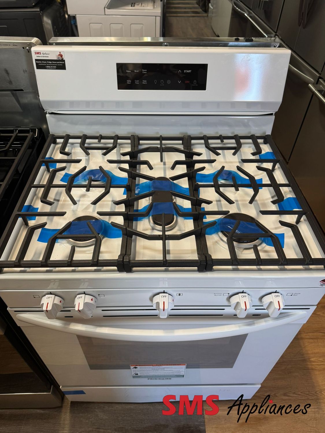 OPEN BOX - Scratch & Dent, FRIGIDAIRE Gas Range, FCRG3062AW
