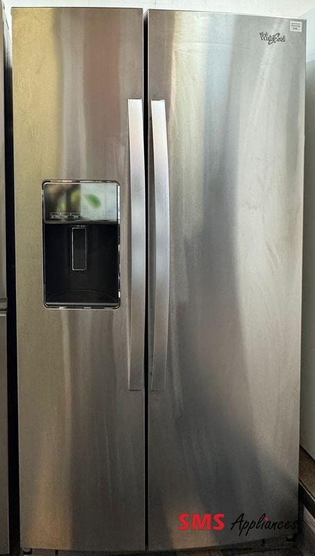 WHIRLPOOL, 36" Side by Side Refrigerator, WRS950SIAM