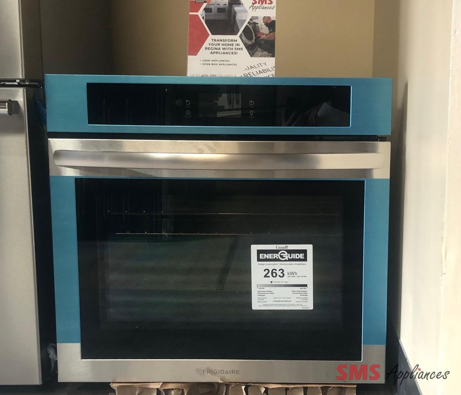 Open Box/ Frigidaire 30" Single Electric Wall Oven with Fan Convection, FCWS3027AS