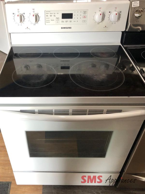 SAMSUNG, Electric Glass Top Stove, NE59M4320SW/AC SAMSUNG, Electric Glass Top Stove, NE59M4320SW/AC