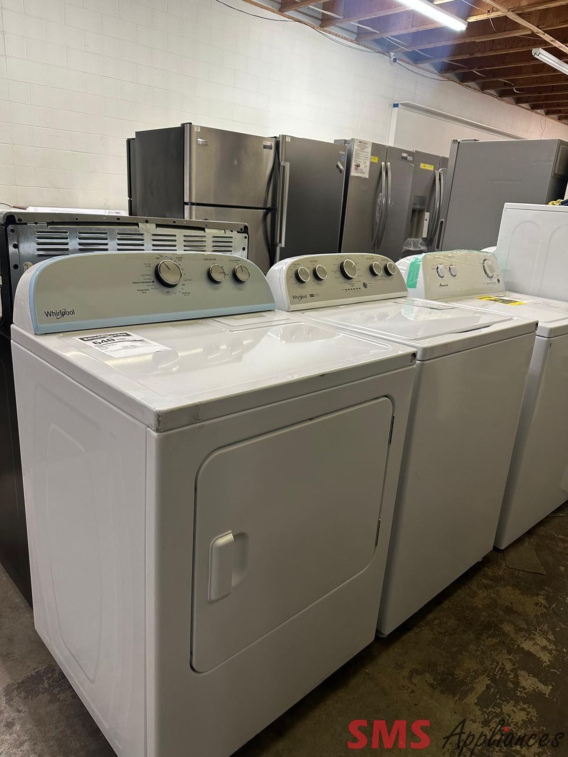 OPEN BOX - Scratch & Dent, WHIRLPOOL Washer & Dryer set, WTW4957PW & YWED4815EW