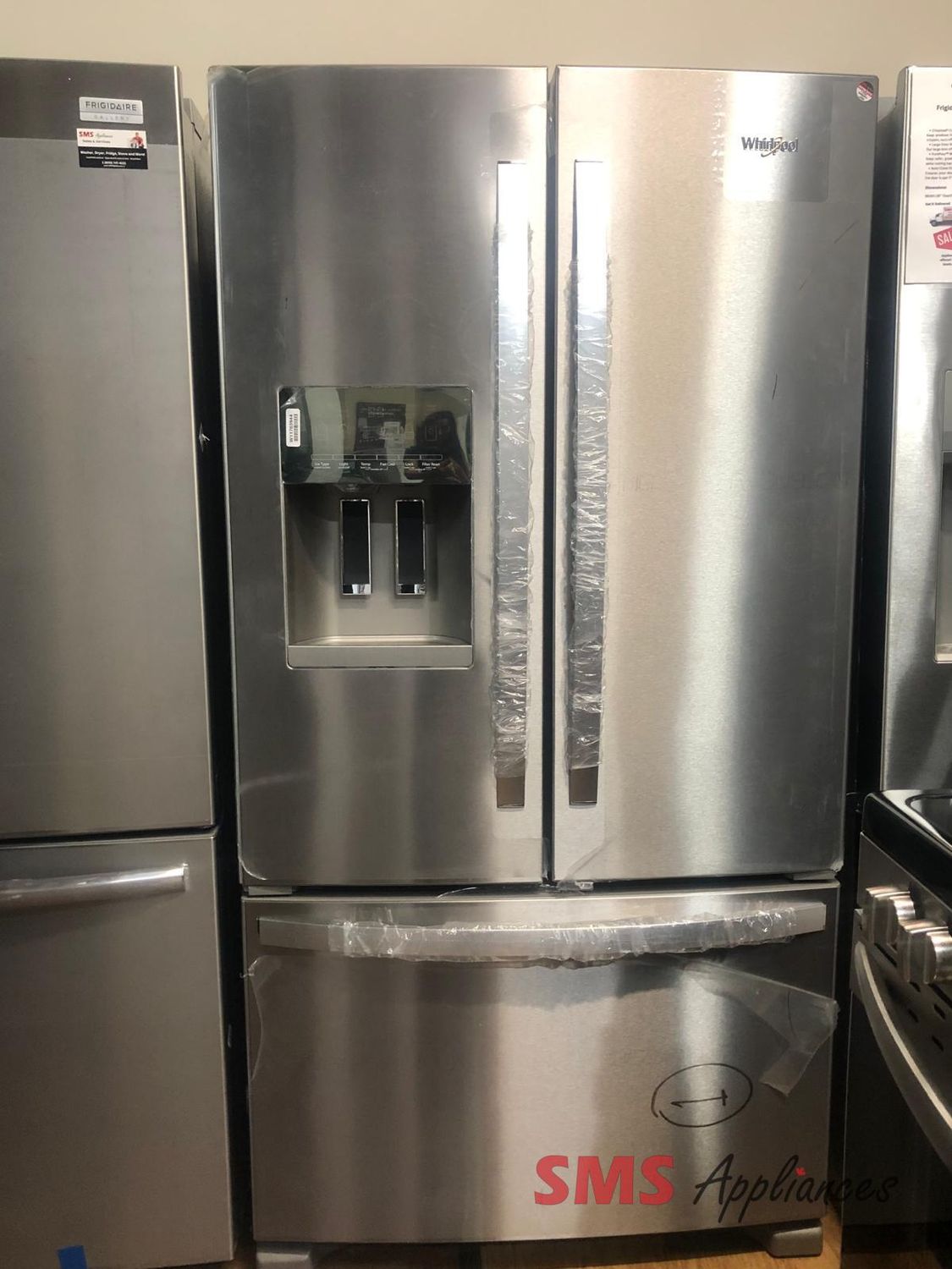 Open Box. Fridge Whirlpool 35' inches WRFF3436RZ