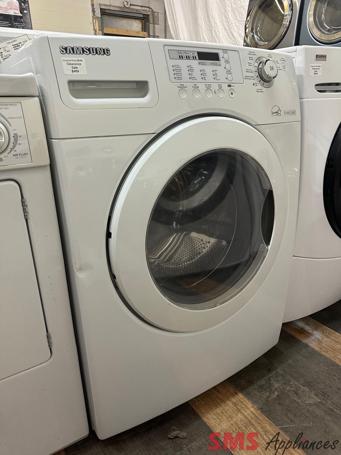 SAMSUNG, Front Load Washer, WF306BAW/XAC