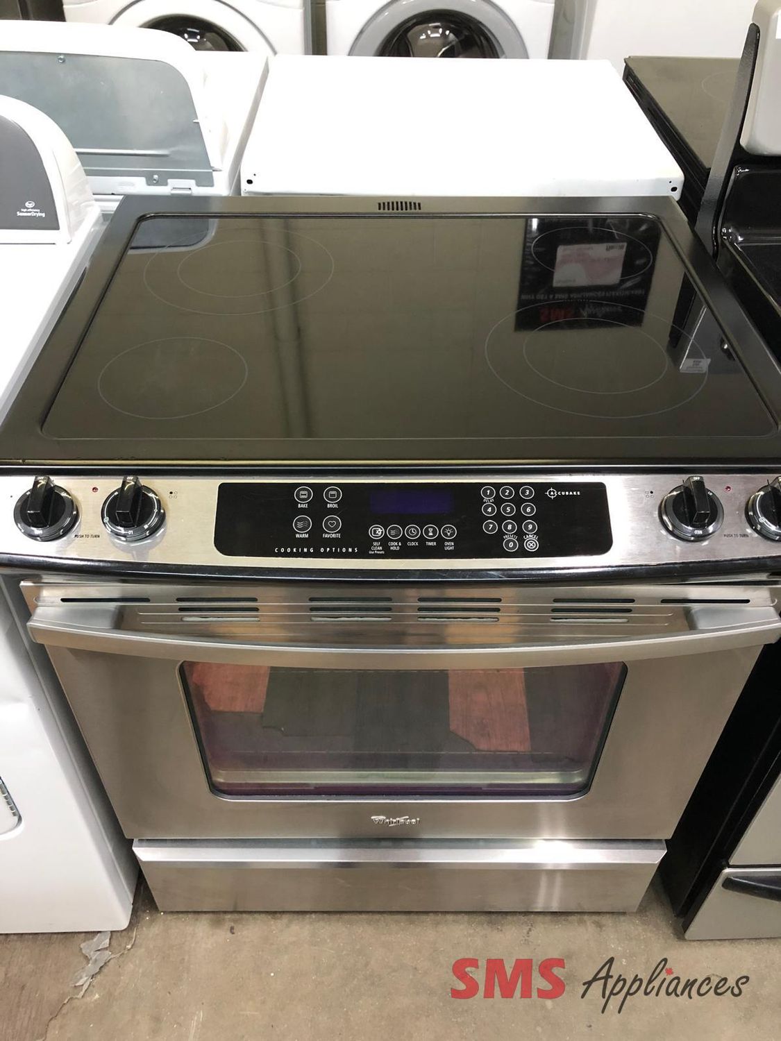 WHIRLPOOL, Electric Glass Top Stove,  YGY397LXUS04