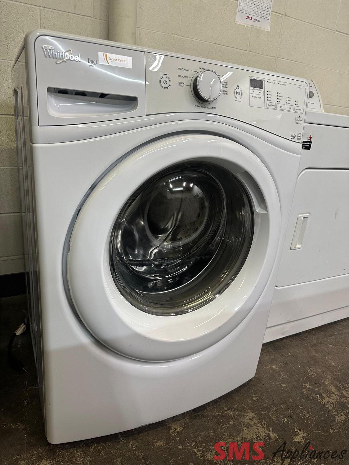 WHIRLPOOL, Front Load Washer, WFW72HEDW0