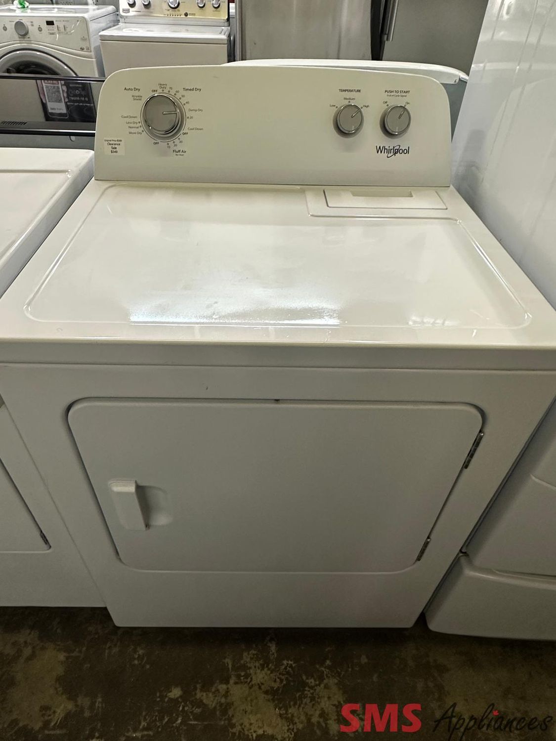WHIRLPOOL, Dryer, YWED4850HW0