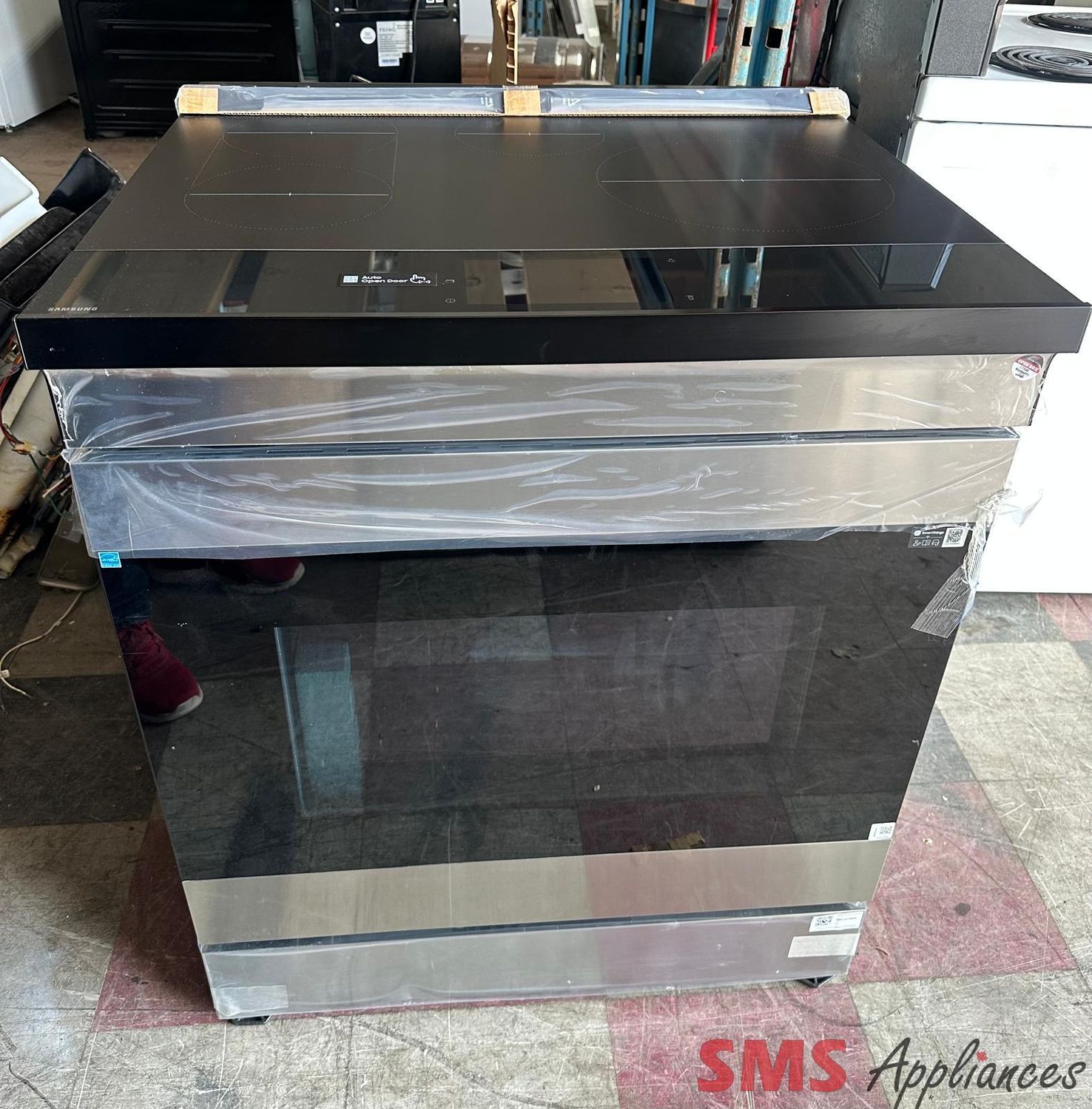 OPEN BOX - Scratch & Dent, SAMSUNG Induction Range, NSI6DG9900SRAC