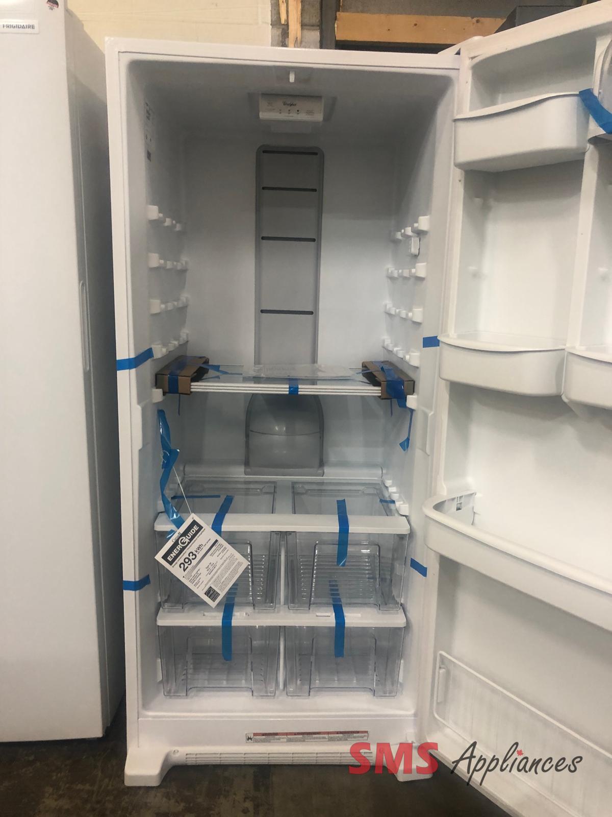 OPEN BOX - Scratch & Dent, 30'' WHIRLPOOL All Fridge 17.78 Cu.Ft, WRR56X18FW06