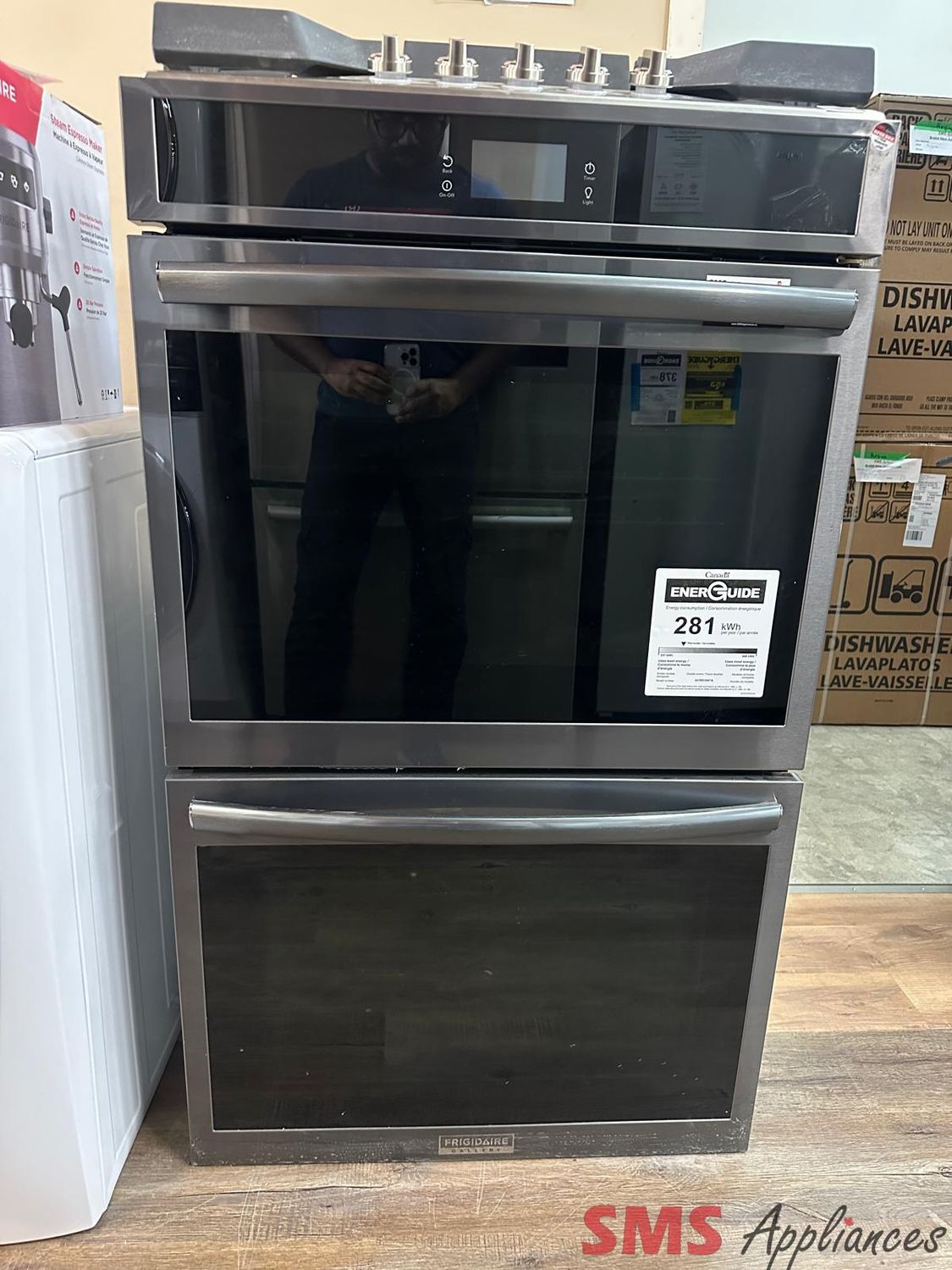 Open Box - Scratch & Dent Frigidaire Double Wall Oven GCWD3067ADB
