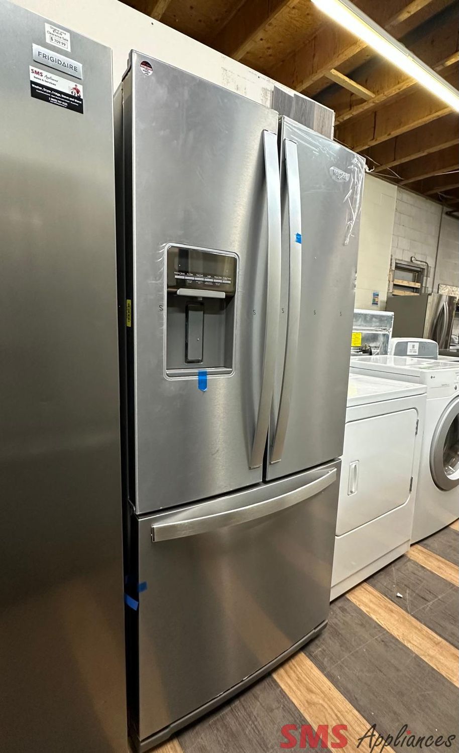 OPEN BOX - Scratch & Dent, WHIRLPOOL 30" French Door Refrigerator, WRF560SEHZ